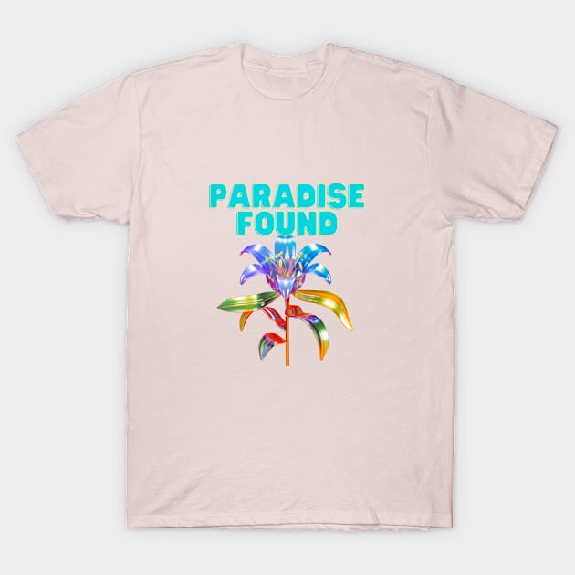 Paradise Found T-Shirt by WonBerland